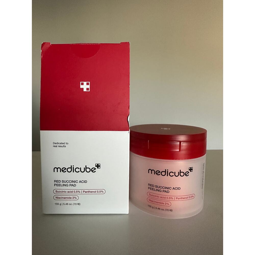 Medicube's Red Succinic Acid Panthenol Pads